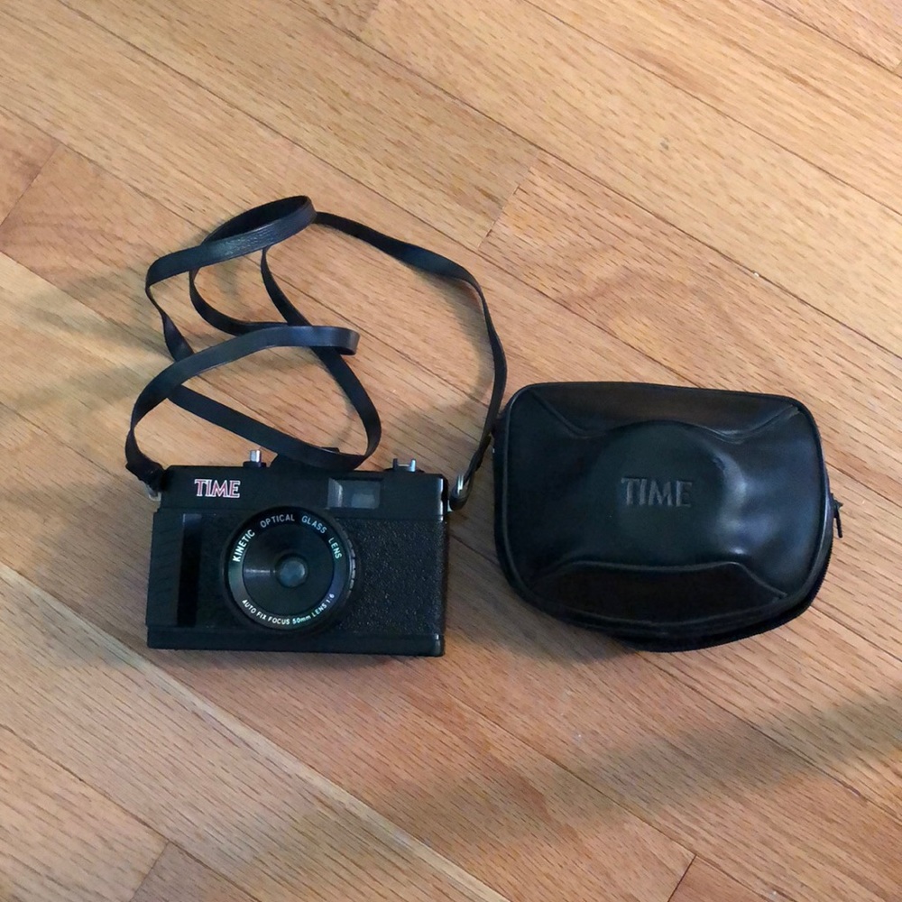 Time camera with case